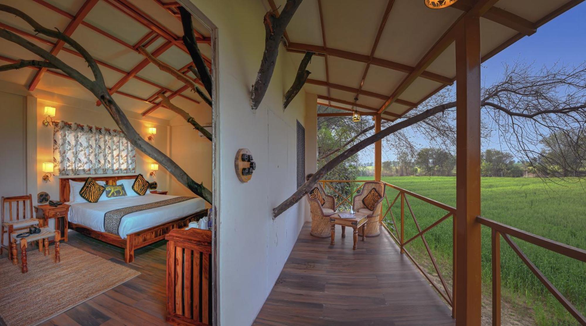 Bagh Serai - Rustic Cottage With Private Pool Sawai Madhopur Buitenkant foto