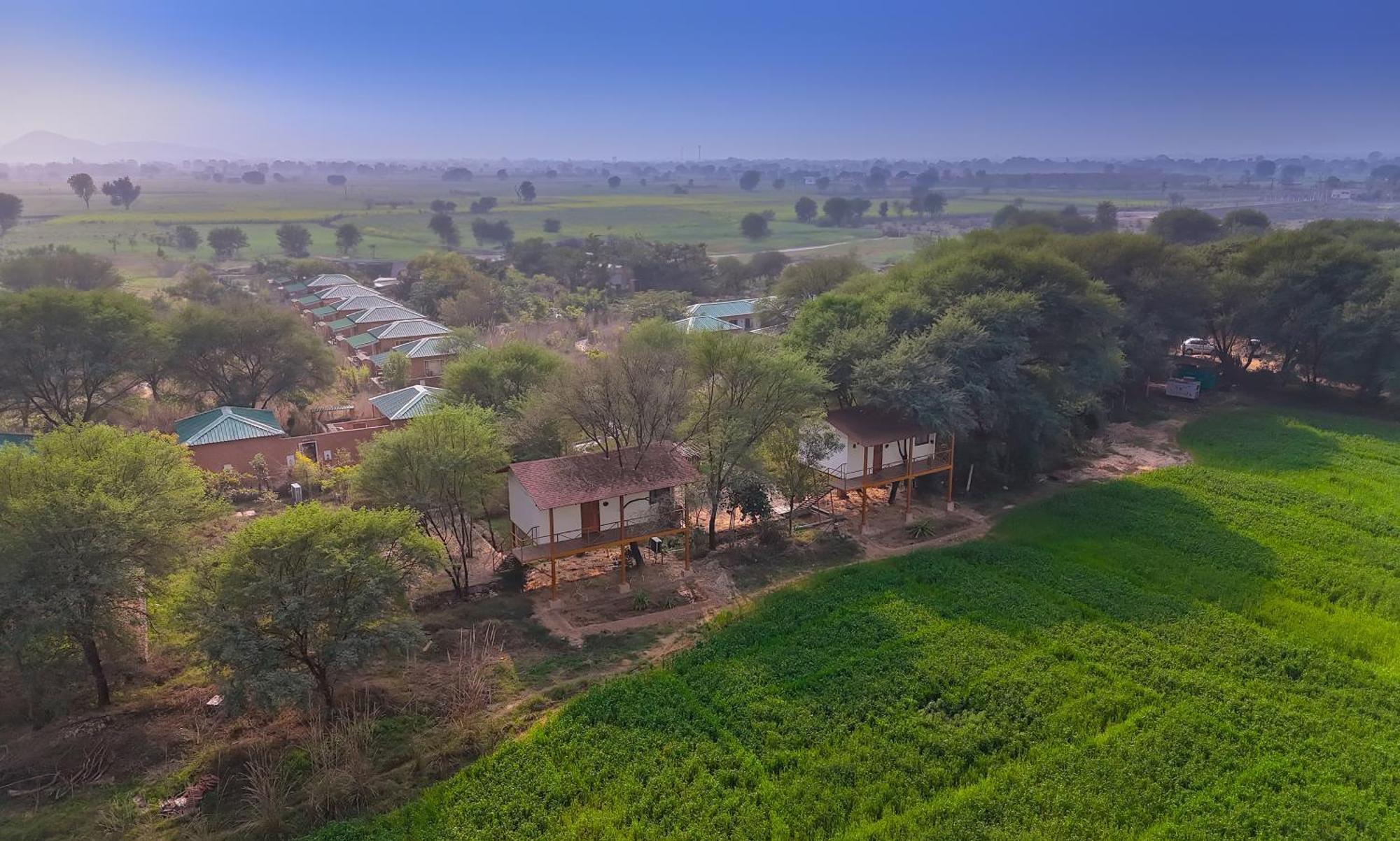 Bagh Serai - Rustic Cottage With Private Pool Sawai Madhopur Buitenkant foto