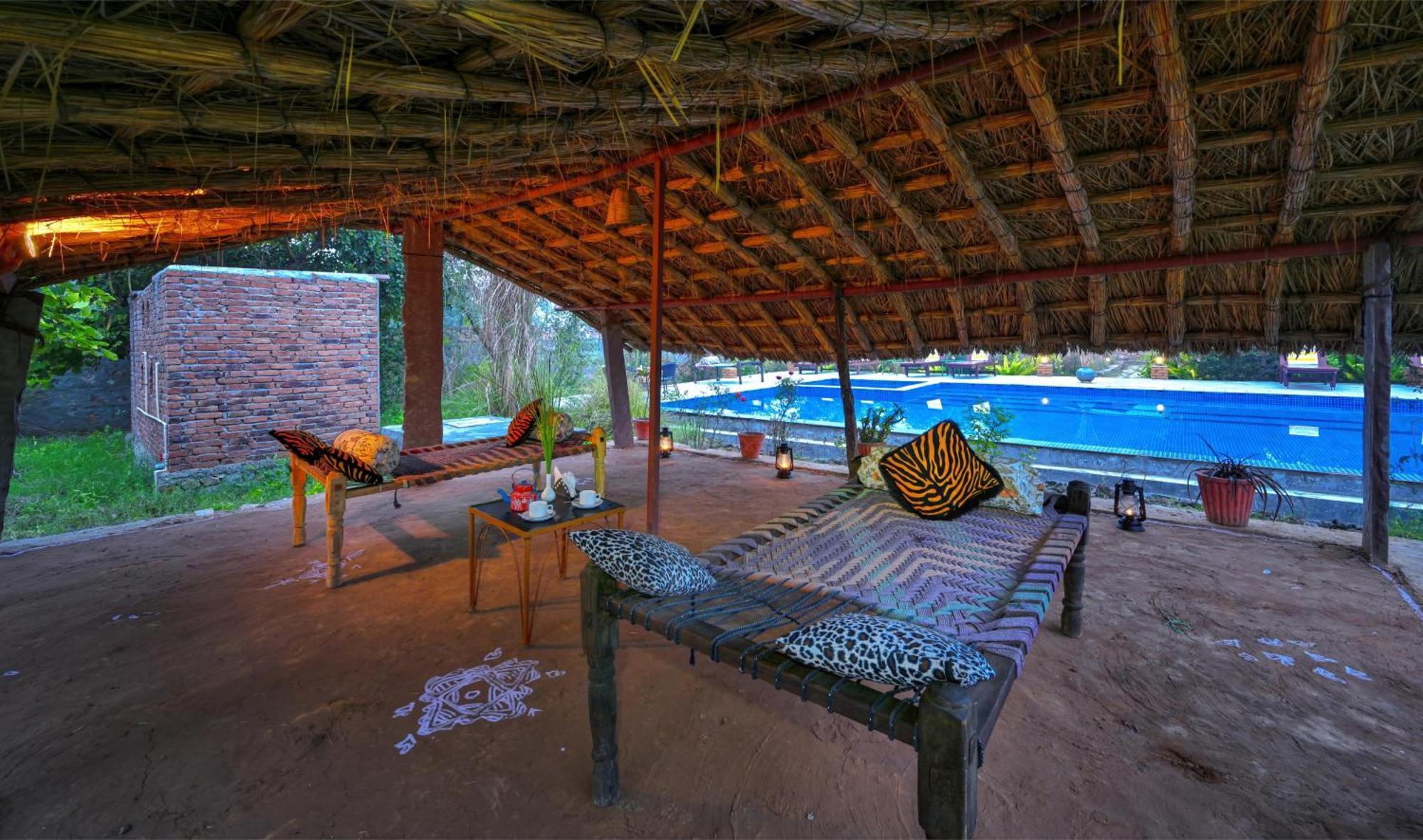Bagh Serai - Rustic Cottage With Private Pool Sawai Madhopur Buitenkant foto