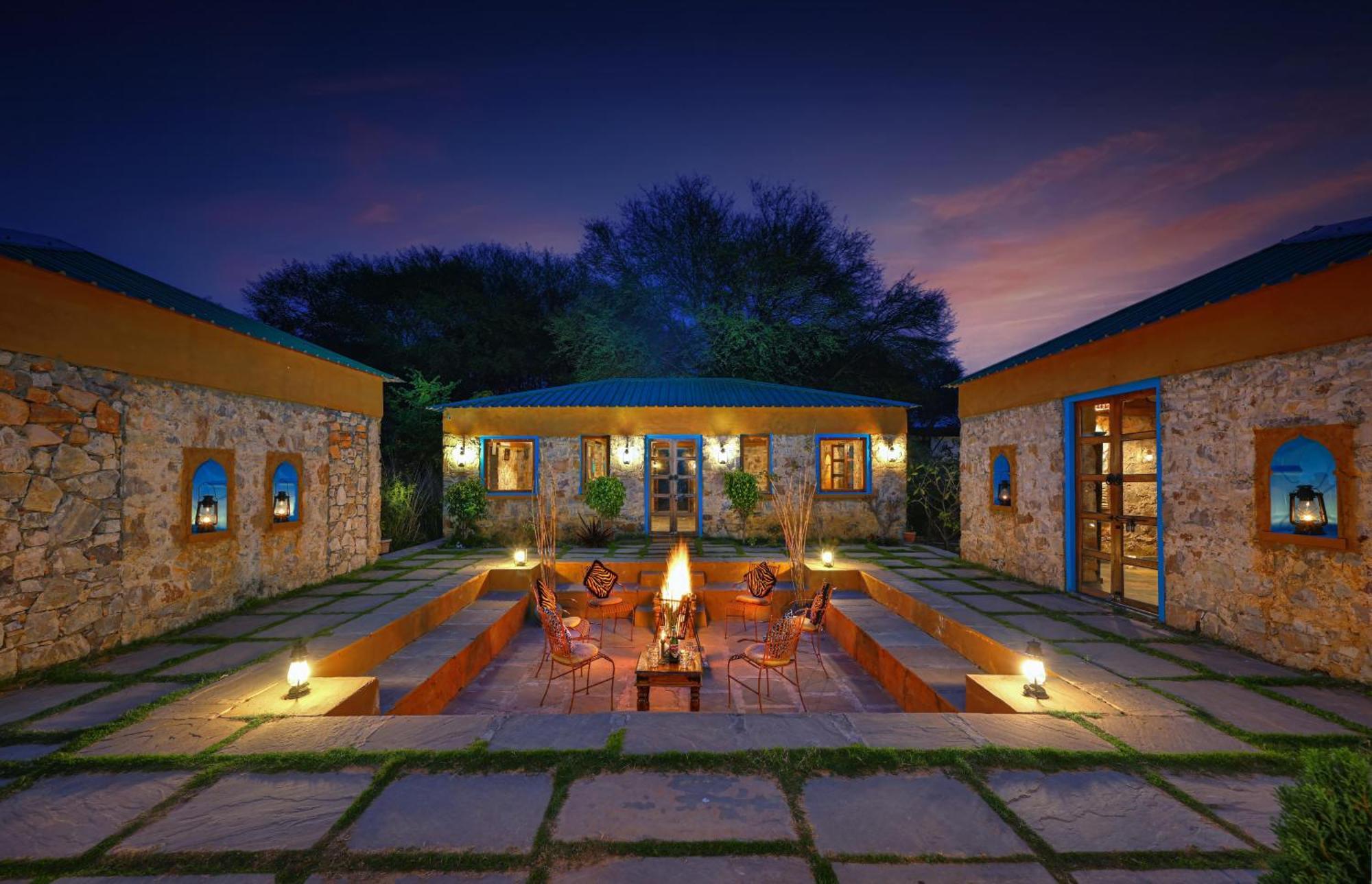Bagh Serai - Rustic Cottage With Private Pool Sawai Madhopur Buitenkant foto